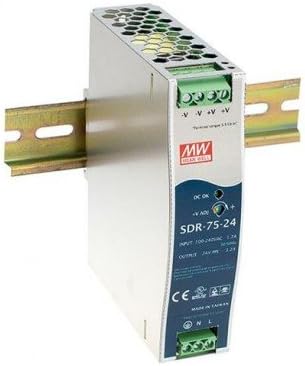 Meanwell SDR-75-48 Power Supply - 76.8W 48V 1.6A - Slim High Effi.