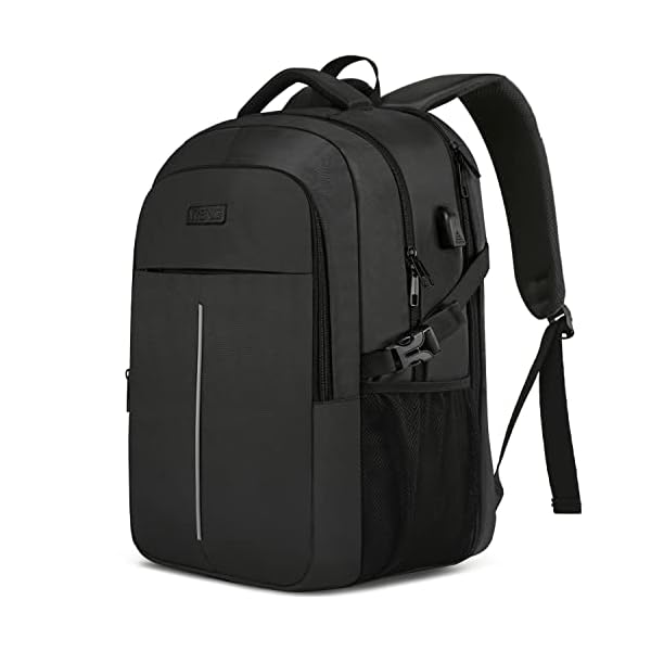 Mochila Portatil Impermeable para Ordenador Portatil 17.3 Pulgadas con Puerto USB Antirrobo