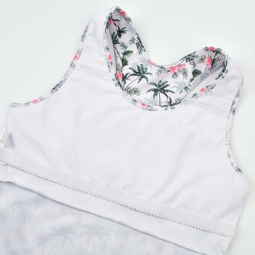 Image of JerrisApparel Little Girls' Summer Two Piece Boyshort Tankini Kids Swimsuit