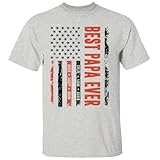 Personalized Pop Pop America Flag Shirts, Pop Pop Us Flag T-Shirt, Custom Best Pop Pop Ever Shirt with Grandkids Name for Men Father's Day, Birthday S to 4XL