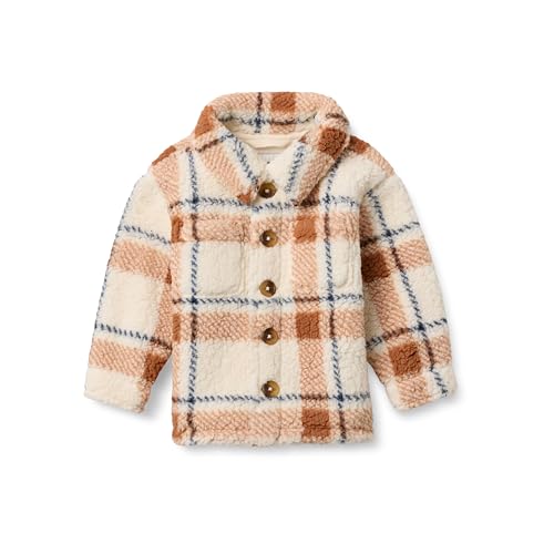 Image of Amazon Essentials Unisex-Baby Sherpa Overshirt Jacket