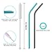Reusable Straws Silicone Drinking Straws LFGB Approved 12 pcs 10