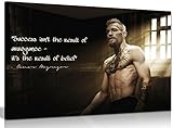 CONOR McGregor Leinwandbild – Archival Grade Material mit lebendigen Farben.