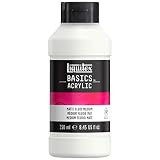 Liquitex BASICS Matte Fluid Medium, 250ml (8.4oz) Bottle