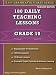 Teacher 10 (180 Daily Teaching Lessons; Easy Grammar Ultimate Series10)