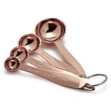 Sur La Table Copper-Plated Measuring Spoons S1604121 , Set of 4