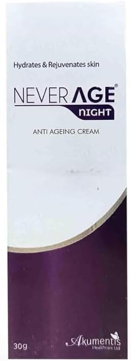 NeverAge Night Anti Ageing Cream 30gm