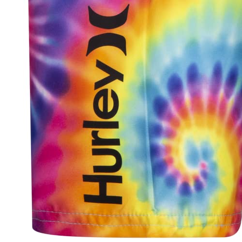 Hurley Boys Swim Suit 2-Piece Outfit Set, Green/Tie Dye, 7 #TOP4