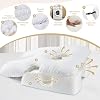 Face Down Pillow After BBL or Eye Surgery, Home Massage Pillows Face Down Chair for Sleeping & Stomach Sleeper, Soft BBL Adjustable Prone Massage Pillows with Removable Cover