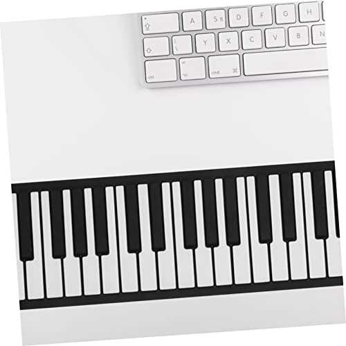 COSMEVIVI 88 rouleau de piano clavier pour les enfants clavier électronique pour enfants clavier portable piano enroulable piano pour débutant piano électronique portatif Gel de silice Black - Les Beatles, Paul McCartney, John Lennon, RIngo Starr, George Harrison COSMEVIVI 88 rouleau de piano clavier pour les enfants clavier électronique pour enfants clavier portable piano enroulable piano pour débutant piano électronique portatif Gel de silice Black – Image 5
