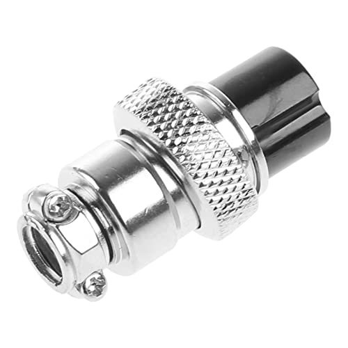 Conector eléctrico hembra tipo GX16 5 pines 16mm miniatura 2