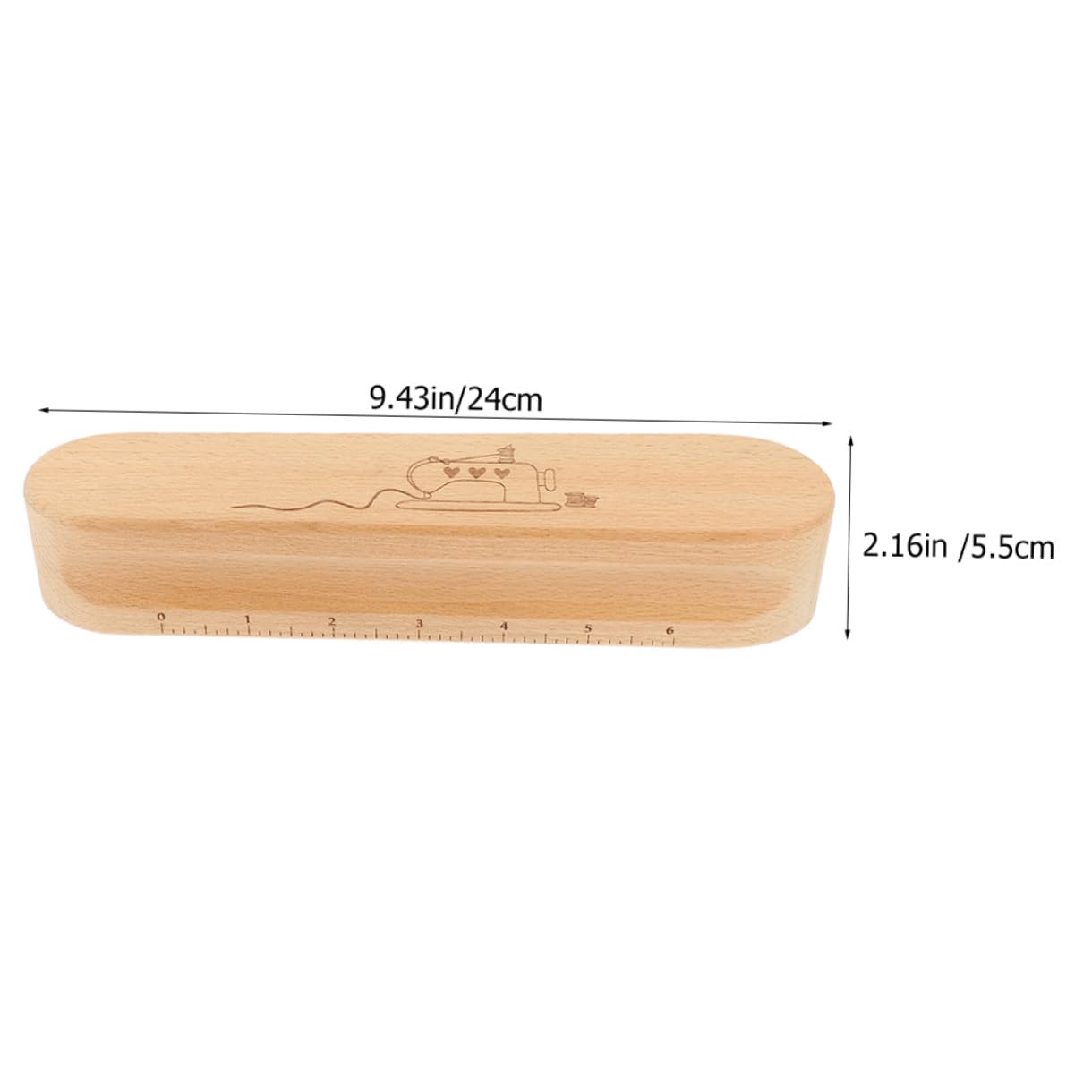 VICASKY Prensa Para Planchar Patchwork Bloque De Madera Para Planchar y Coser Badajo Para Acolchar Badajo De Planchado Bloque De Sastre Herramienta Badajo De Madera Badajos Tableta Costura