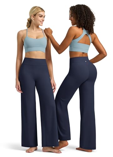Willit Butterflux Straight Leg Bottoms Wide Leg Yoga Pants for Women High Waisted Buttery Soft Workout Gym Leggings for Women2