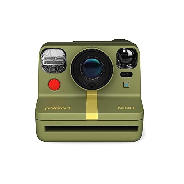 Polaroid Now+ 2nd Generation I-Type Instant Film Bluetooth Connected App Controlled Camera – Forest Green (9075)