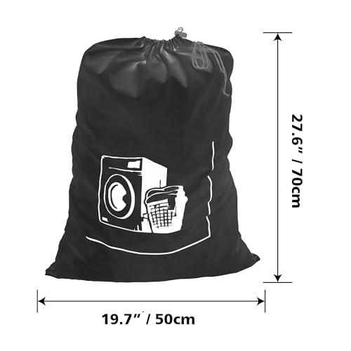 Bolsas de almacenamiento de tela Oxford altamente duraderas y lavables con cordón 3