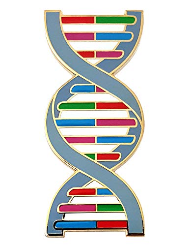 Épinglette ADN double hélice Pinsanity en émail le cadeau idéal pour scientifique