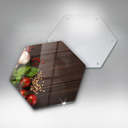 Planche à découper induction 40cm Wallfluent, accessoire de cuisine premium - 6
