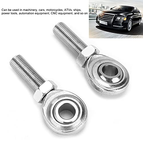 CMR-8 Rod End Bearing Heim Joint, 1/2-inch, 1/2-20 RH Male Thread, Universal for Car, Motorcycle, ATV, Ship, 2-Piece Set