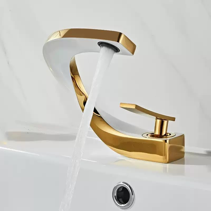 Robinet créatif mixte froid chaud pour lavabo moderne de salle de bain