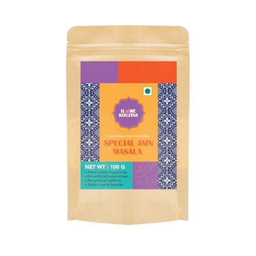 Home Kouzina Special Jain Masala – 100g | Traditional Marwadi Jain Masala for Sabzis & Curries | No Onion, No Garlic | All Natural Ingredients