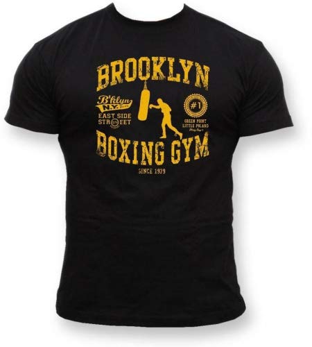 Dirty Ray Boxe Brooklyn Boxing Gym t-shirt homme K34C (S)