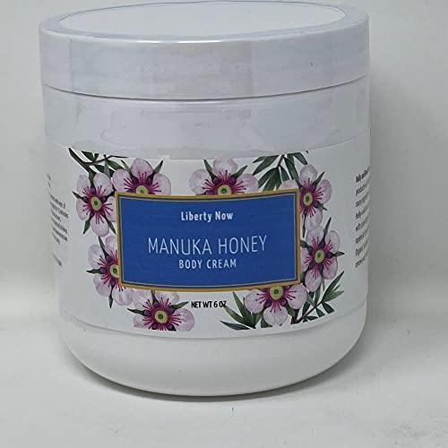 Liberty Now! Manuka Honey Body Cream, 6 Oz Jar, Designed For People With Sensitivities #TOP1