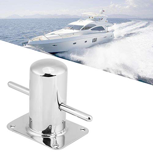 KIMISS Broca de amarração em aço inoxidável para barco Samson Post Cross Bollard para iate marinho 1