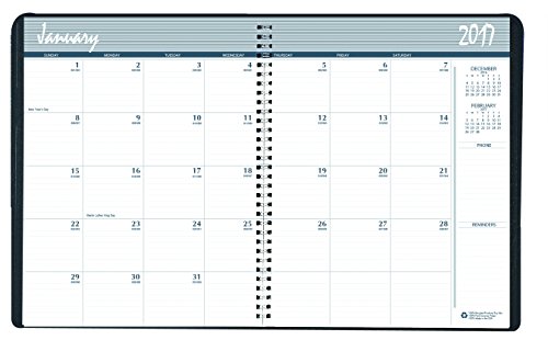 House Of Doolittle 2017 Calendar Planner, Monthly, Blue Cover, 8.5 X 11" (Hod26207-17) #TOP1
