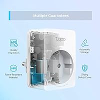 Tapo WLAN Smart Steckdose Tapo P100(2-Pack), Smart Home Steckdose kompatibel mit Alexa/Google Home, Sprachsteuerung, Fernzugriff, Kein Hub notwendig – Ansicht 7
