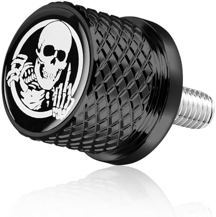 Guaimi for Harley Seat Bolt Screw 1/4"-20 Thread Compatible with Harley 1996-2026 Sportster Touring Softail Dyna CVO Electra Glide Street Glide