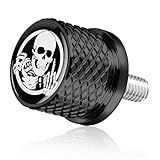 Stainless Knurled Fender Seat Bolt Screw 1/4