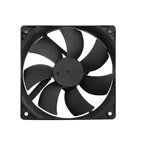 120mm Computer PC CPU Fan 4Pin PWM High Performance 12V DC 120mm PC Computer Case Fan 800-2200RPM 40-75CFM