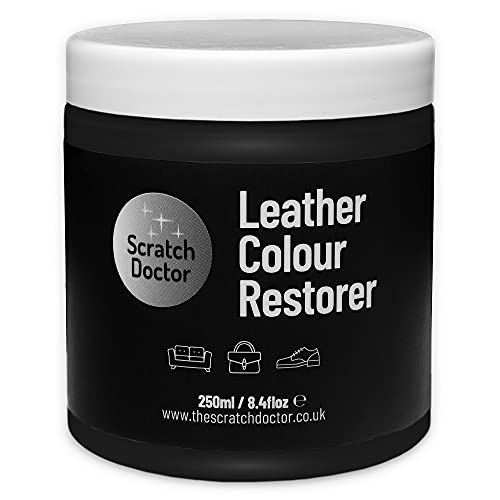 De Scratch Doctor Leather Rejuvenation Repair Kit inc. kleur Restorer, Cleaner & Conditioner. Zwart - Image 3