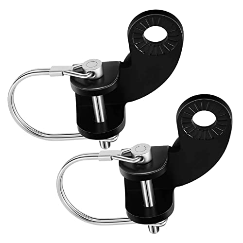 ARTSEWPLY 2Piezas Adaptador de Enganche para Remolque de Bicicleta para Bebés y Mascotas Instalación y Durable