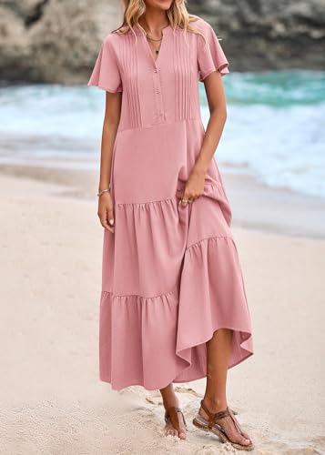 Image of KIRUNDO Summer Maxi Dresses for Women 2026
