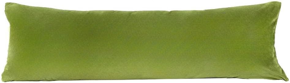 YANHOMY Green Body Pillow Cover Soft Body Pillow Pillowcase Long Pillow Case Cover 20 X 54 Inches with Hidden Zipper Closure for Adults Pregnant Women (Green)