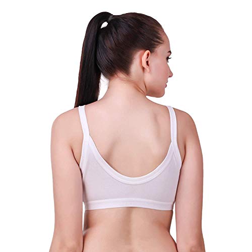 Image of ALIVE Cotton Blend Full Coverage Non-Padded Dailywear Dory Sport Bra for Women and Girls