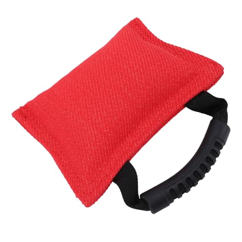 Oreiller de morsure de chien jouet à mâcher interactif durable rouge