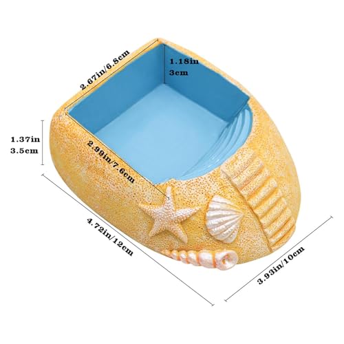 Réservoir d'eau pour crabe ermite avec accessoires rampe escalade - 6