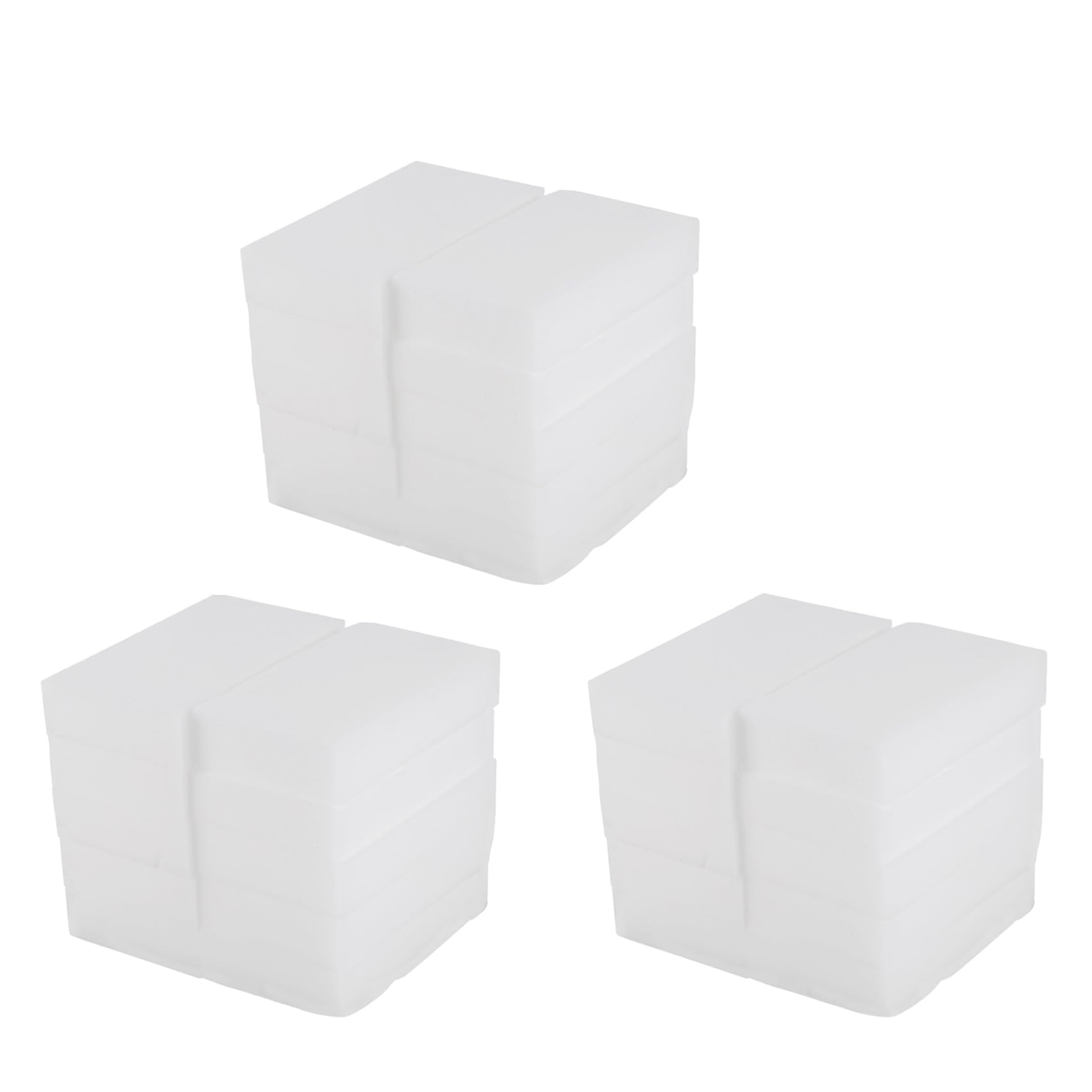 Hndhbfgrt 100x60x20mm 30pcs Magic Sponge Eraser Melamine Cleaner-White