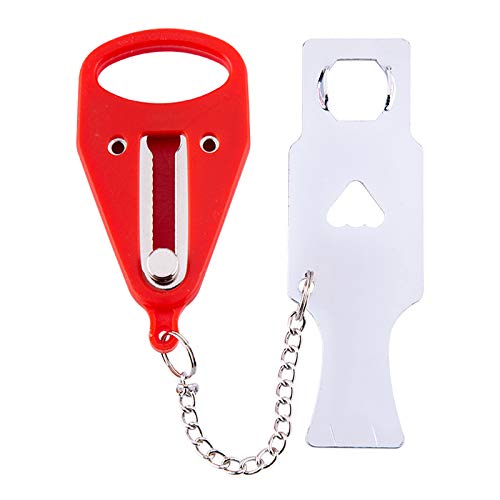 Portable Door Lock, Yerdos Hotel Travel Door Lock, Extra Security Measure for Hotel, Home, Apartment, Living Motel, School Dorm