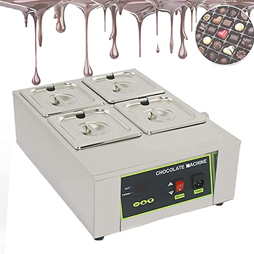 Chocolate Melting Pot, Electric Chocolate Melting Machine,Commercial Electric Chocolate Tempering Machine 0?~95?/0?~194? Chocolate Melter