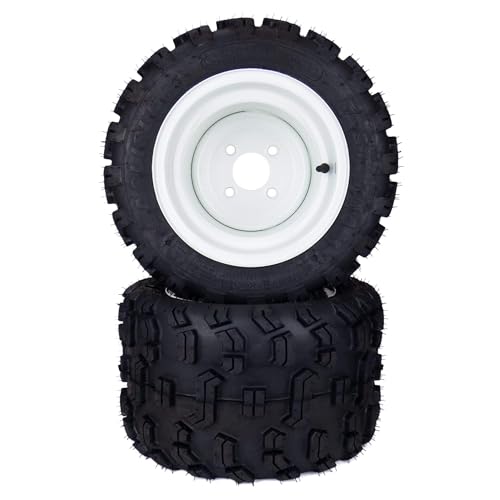 (2) Carlstar/Carlisle Fast Trax Tire Assemblies 18x11.00-10 Fits Walker B