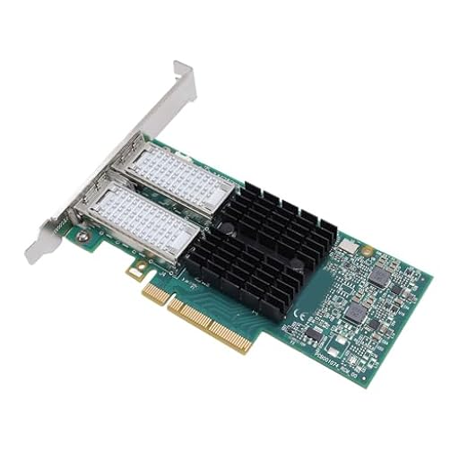 XUMIUZIY Adaptador de Red PCI Express, Conexión Estable para Tarjeta PCI InfiniBand Ethernet de Doble Puerto de 40 GB, Ideal para Centros de Datos Empresariales | Ya disponible en tu tienda friki favorita! En mundofriki.es!