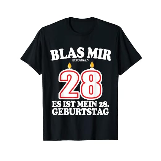 Hombre Me sopla las velas de 28 cumpleaños hombre divertido divertido Camiseta