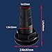 BROYEUR 2Pcs Thru Hull Fitting,Thru Hull Connector Fitting Drain Fits 1