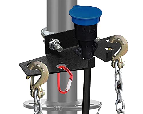 Heavy Rv Accessories For Travel Trailers | Travel Trailer Accessories | Trailer Chain Holder | Tongue Jack Trailer Towing Organizer (Not Include Plug Lid) #TOP4