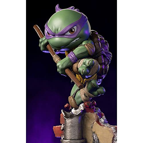 Iron Studios- TMNT Donatello Minico Estatuas, Multicolor, Standard (84059)