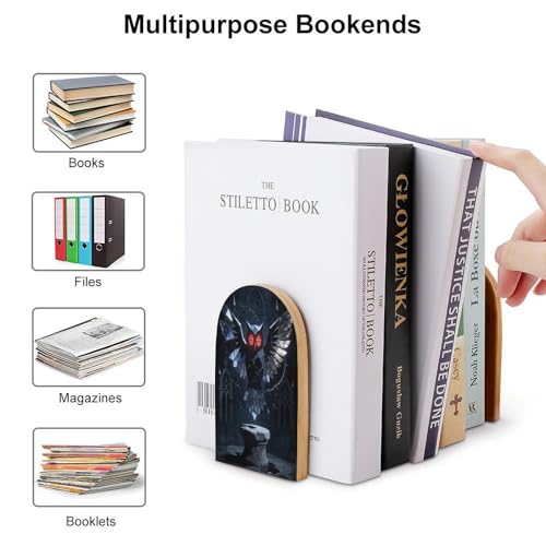 Sujetalibros gótico decorativo de búho para crear un rincón de lectura único 4