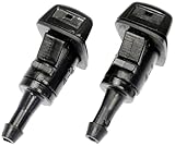 Dorman 58021 Windshield Washer Nozzle Compatible with Select Chrysler/Dodge/Ram Models, 2 Pack